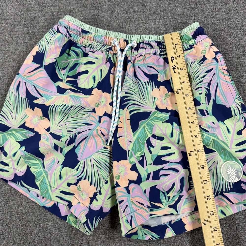 Chubbies Shorts Men XS Floral Swim Athletic Lined 5.5" Inseam Training Beach - Picture 7 of 9